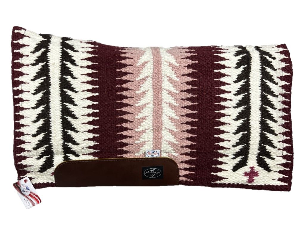 PROFESSIONAL&#39;S CHOICE - Ventana Cranberry Western Saddle Pad, Size: 30 x 34