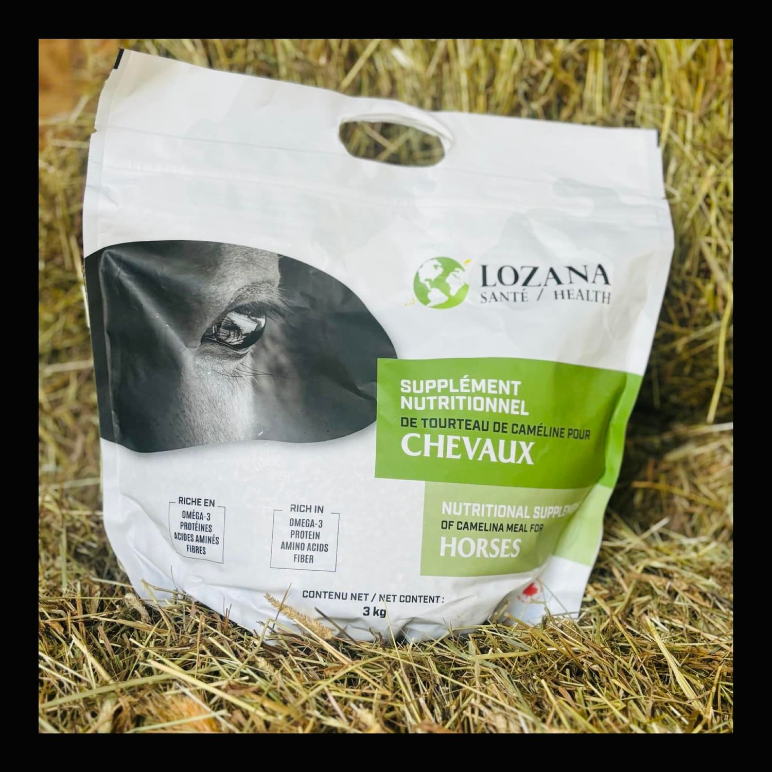LOZANA - Nutritionnal Supplement of Camelina Meal, Format: 3kg