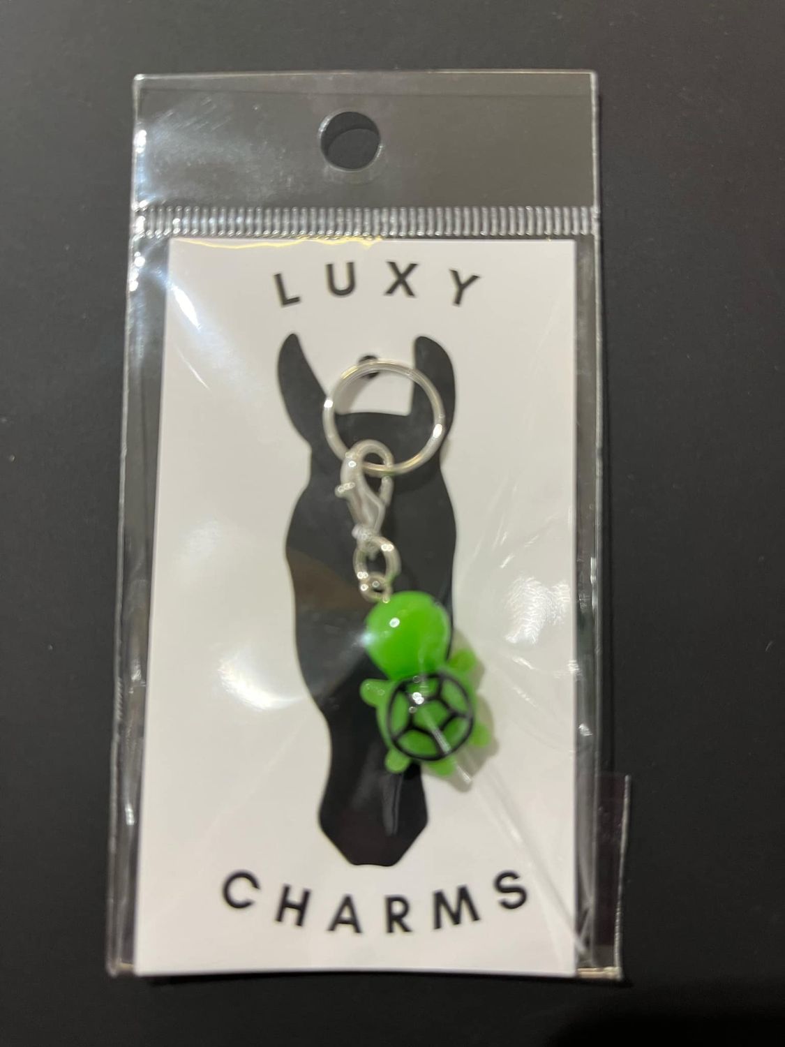 LUXY CHARMS - Turtle, Color: Vert