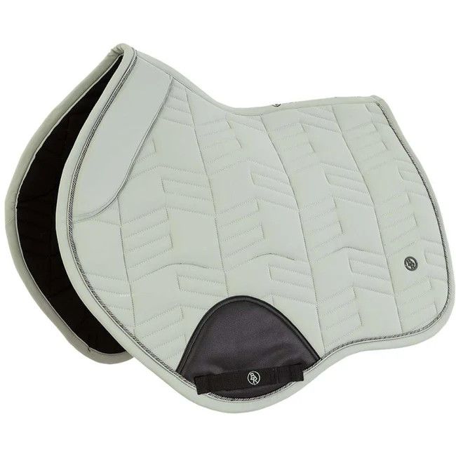 BR EQUESTRIAN - Jumping Saddle Pad Izzy, Color: Slate gray, Size: Full