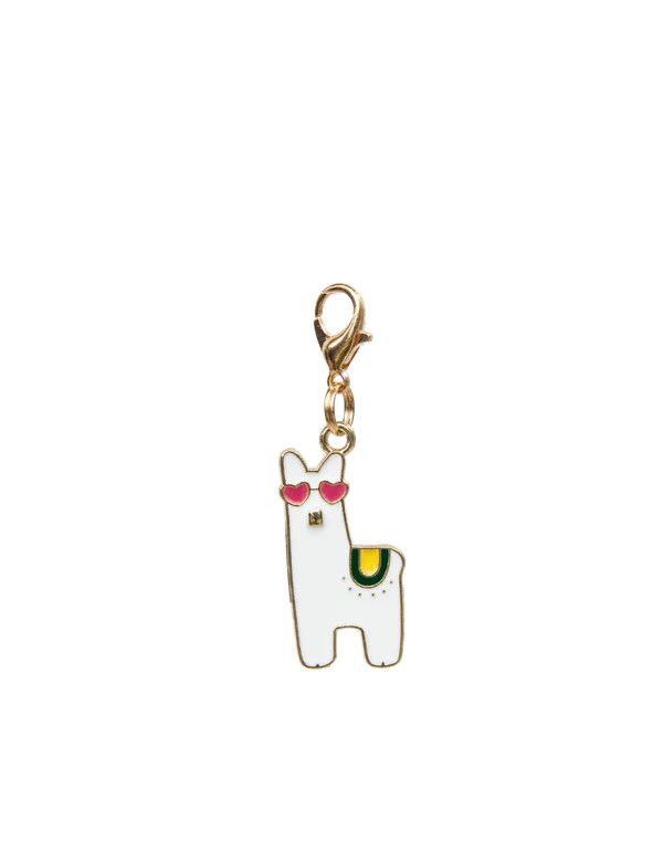 LUXY CHARMS - Llama, Color: Blanc