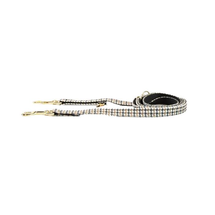 KENTUCKY DOGWEAR - Pied-De-Poule Nylon Leash, Size: 200cm (2m)