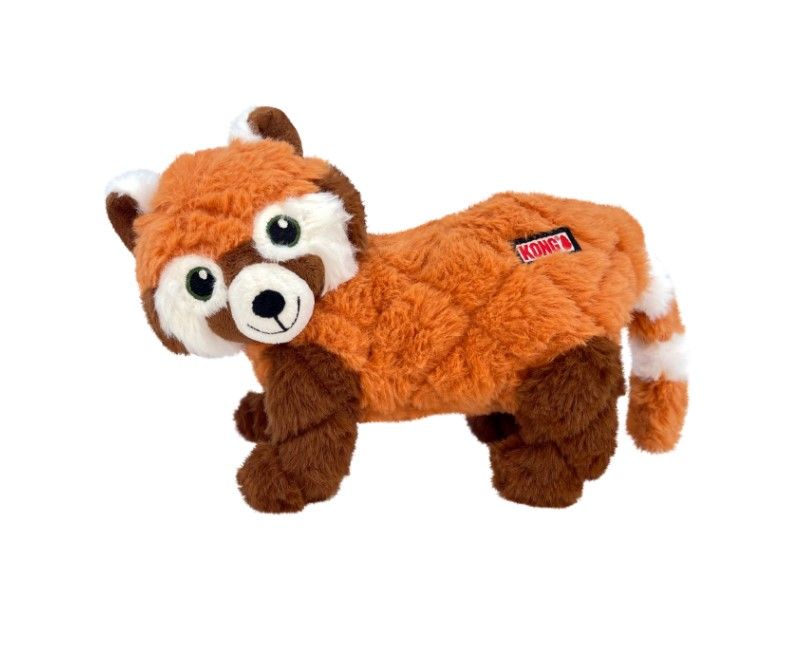 KONG - Scampers Red Panda Plush, Size: Medium (8.5'')