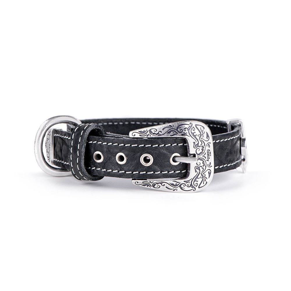 MYFAMILY - El Paso Black Dog Collar