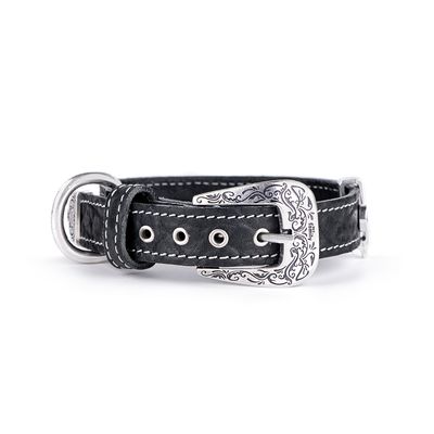 MYFAMILY - El Paso Black Dog Collar