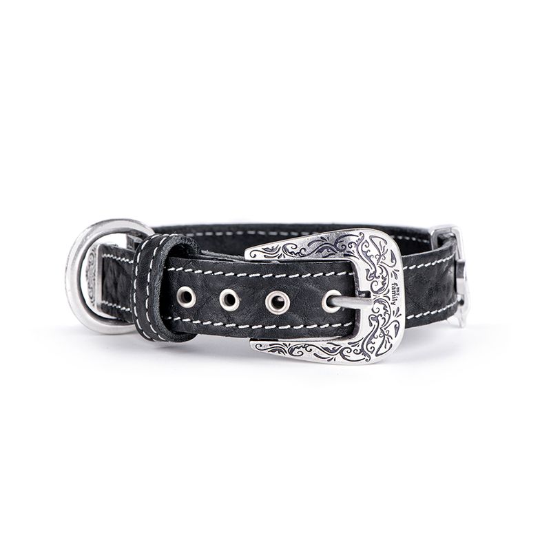 MYFAMILY - El Paso Black Dog Collar