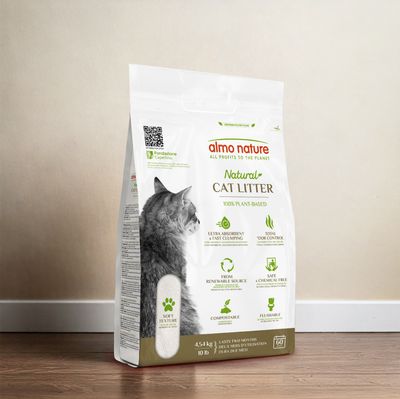 ALMO NATURE - Clumping Ultra-Fine Natural Texture Cat Litter