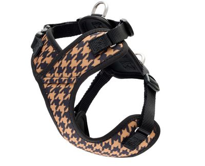 RC PETS - Houndstooth Toffee Petite Explorer Harness