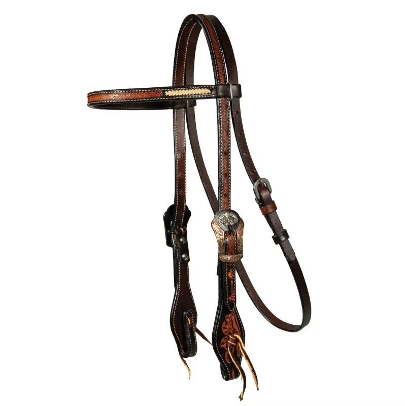 PROFESSIONAL&#39;S CHOICE - Browband Heritage Rawhide Headstall