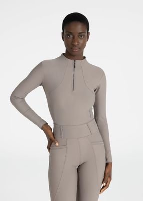 MAXIMILIAN EQUESTRIAN - Long Sleeve Base Layer Taupe