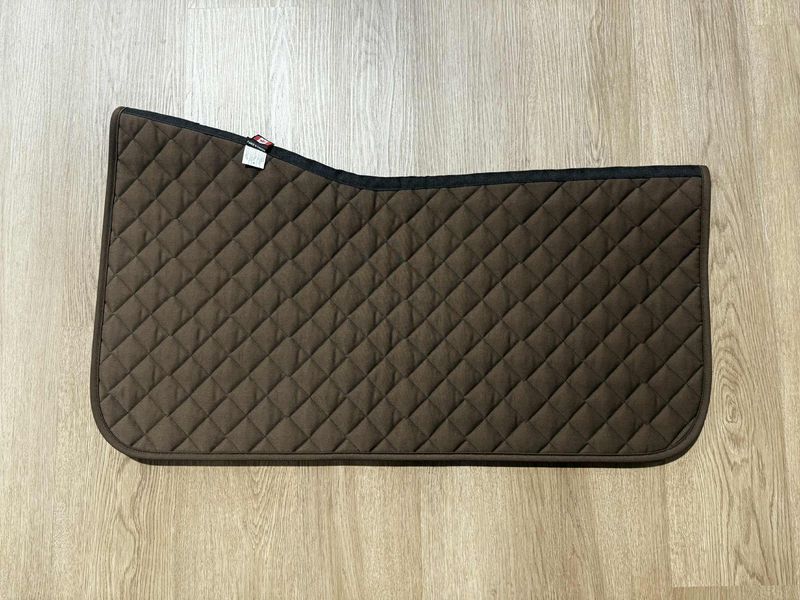 OGILVY EQUESTRIAN - Chocolate Western Riding Saddle Pad Liner