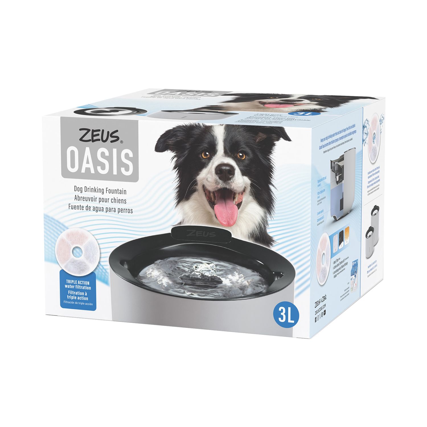 ZEUS - Oasis Water Fountain, Size: 3 Liters