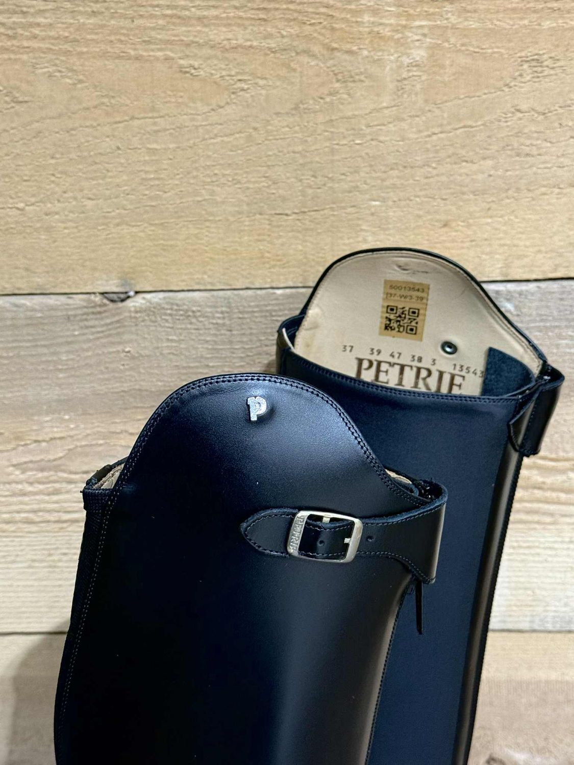 Bottes D'équitation Petrie Luca – Noires – Taille 38 – Tige 48/35 – Neuves