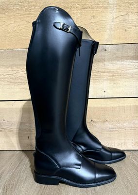 PETRIE - Tall Boots Verona Black with Sole Black