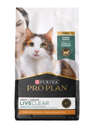 PROPLAN - Recette LiveClear pour Chat, Saveur: Poulet &amp; Riz, Format: 3.18kg