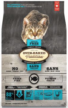 OVEN-BAKED TRADITION - Grain-Free Fish Food for Cats, Format: 2.27kg