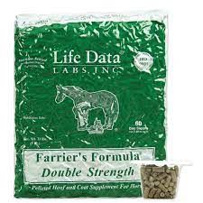 LIFE DATA LABS - Farrier&#39;s Formula Double Strength (granulés), Format: 5kg