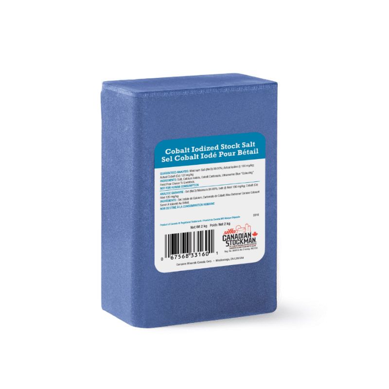 SIFTO - Blue salt block, Format: 2kg