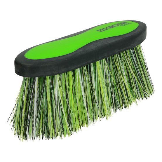 SHIRES - Ezi-groom long-haired stiff brush, Color: Lime