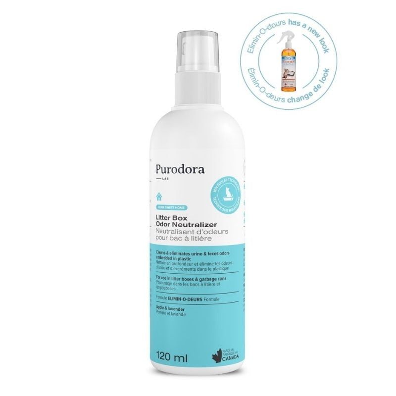 PURODORA LAB - Litter Tray Cleaner &amp; Odor Neutralizer, Format: 120ml