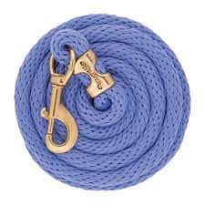 WEAVER - Value Lead Lavender Rope with Brass Snap, Size: 10pieds