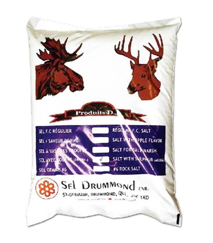 SEL DRUMMOND - Moose salt with sulfur, Format: 15kg