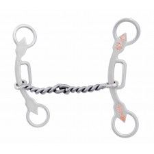 EMILIE VEILLETTE - Marley Twist Smooth Western Bit (Small Lever), Size: 5-1/8&#39;&#39;