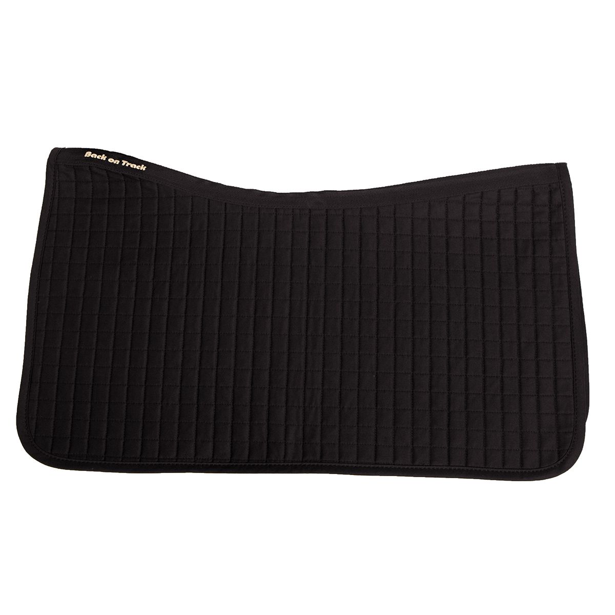 BACK ON TRACK - Western Saddle Pad Liner, Couleur: Noir, Grandeur: 31 x 30 po