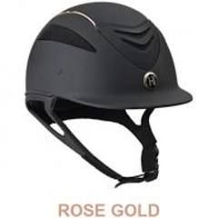 ONE K - Defender Rose gold Stripe helmet, Color: Noir matt, Size: Small