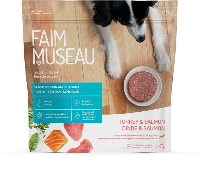 FAIM MUSEAU - Recette Solutions Dinde &amp; Saumon, Format: 24 médaillons/6lbs