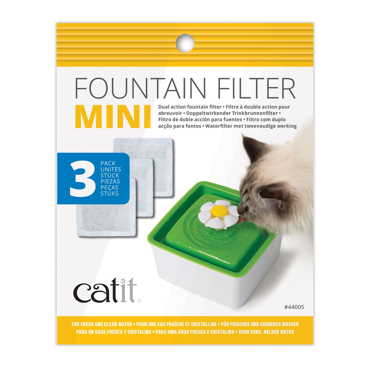 CATIT - Mini Fountain Filters, Size: 3Pack