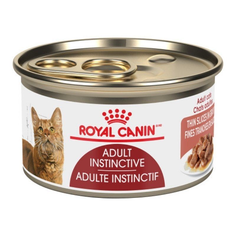 ROYAL CANIN - Adult Instinctive Loaf In Sauce Canned Cat Food, Format: 85g