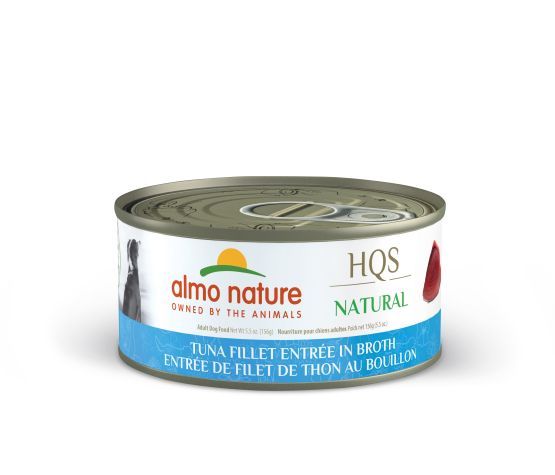 ALMO NATURE - HQS Natural - Tuna Fillet in Broth, Format: 156g