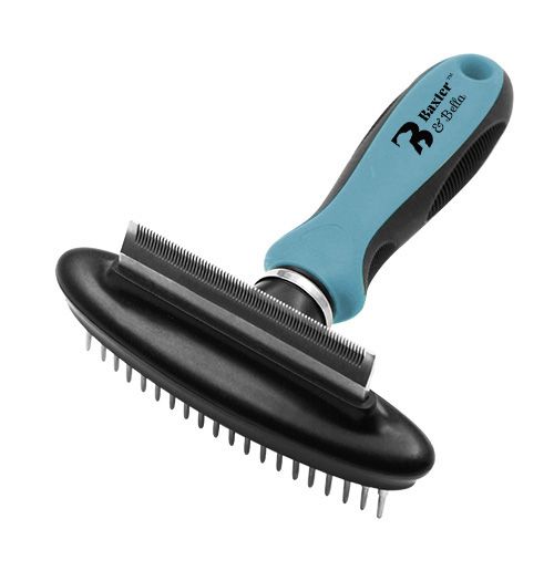 BAXTER &amp; BELLA - 2-in-1 Deshedder Brush &amp; Comb, Size: Small