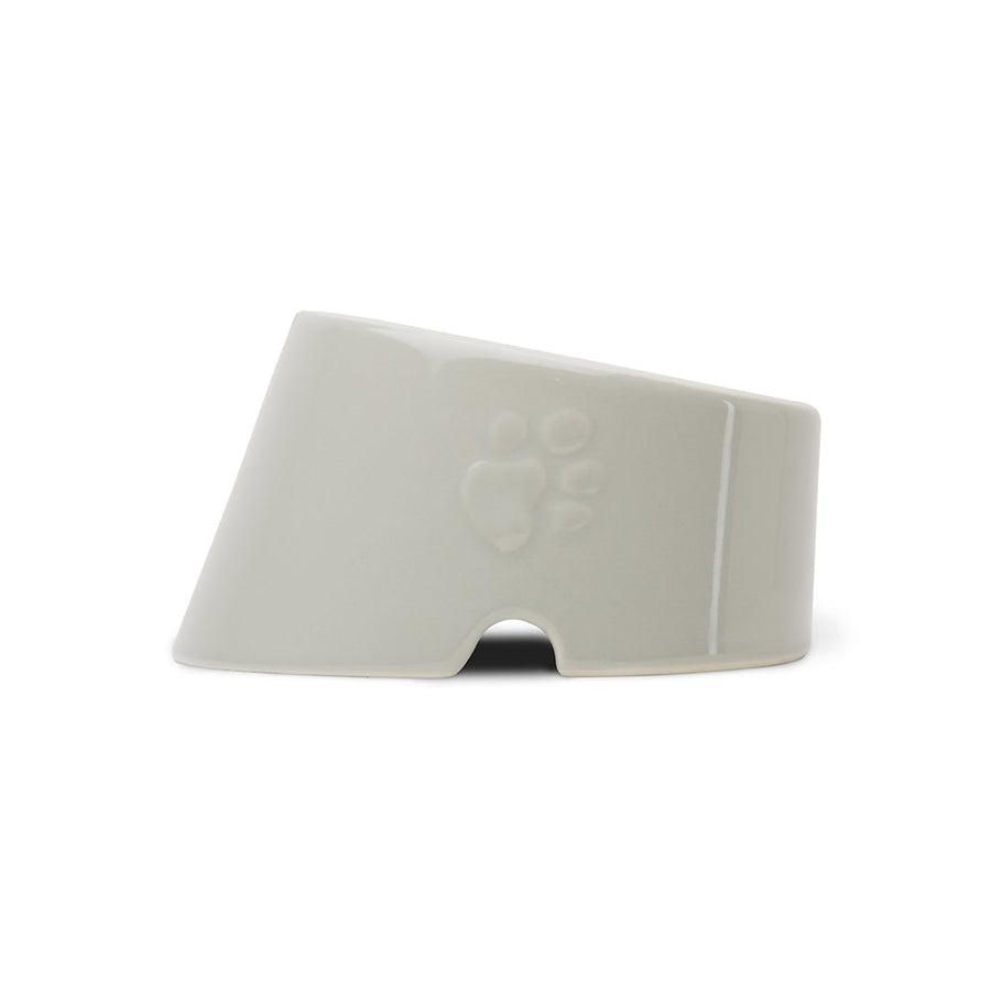 SCRUFFS - Icon Flat Faced Dog Bowl, Color: Gris Clair, Size: 7po (0.28 Litre)