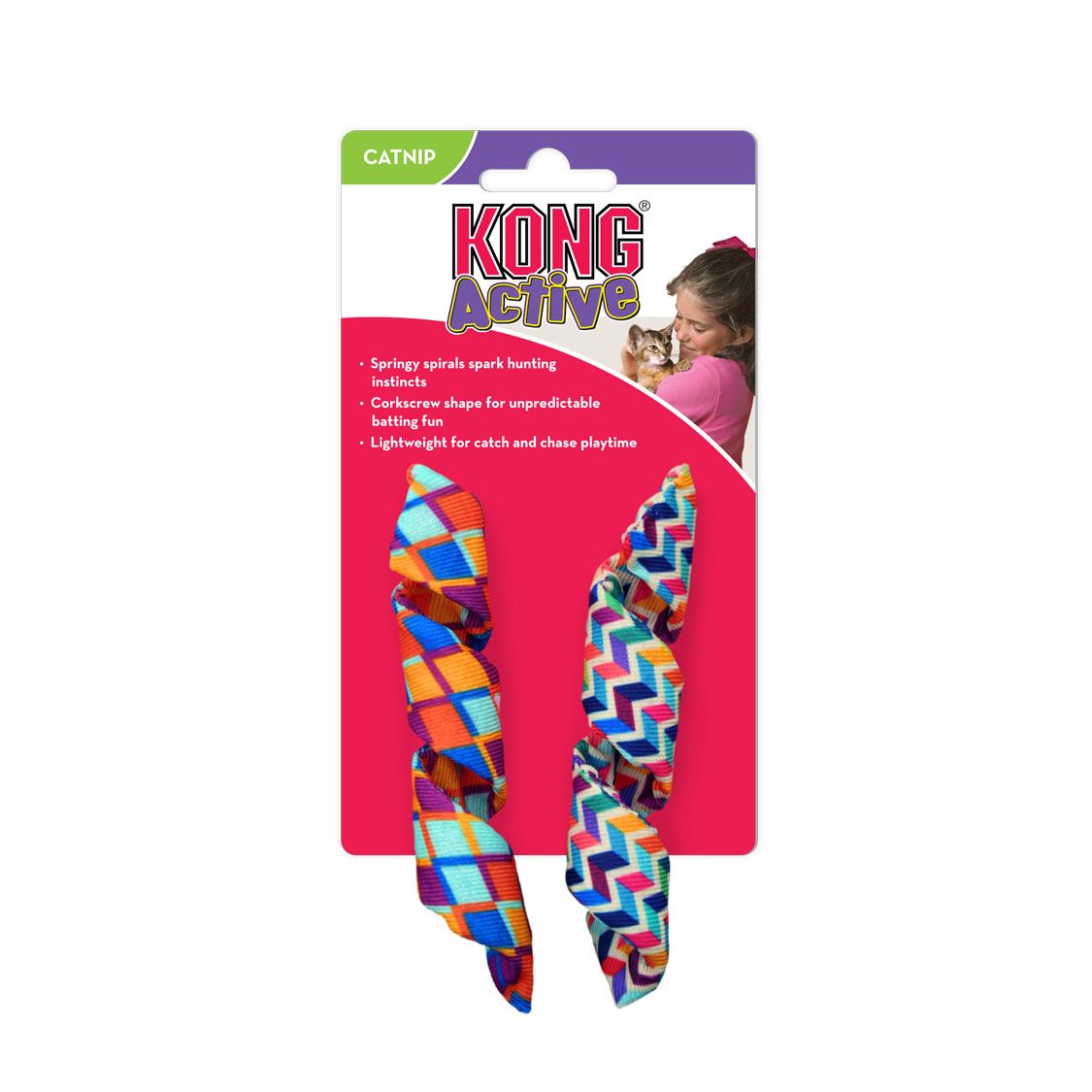 KONG - Active Curlz for Cats, Format: Paquet de 2x
