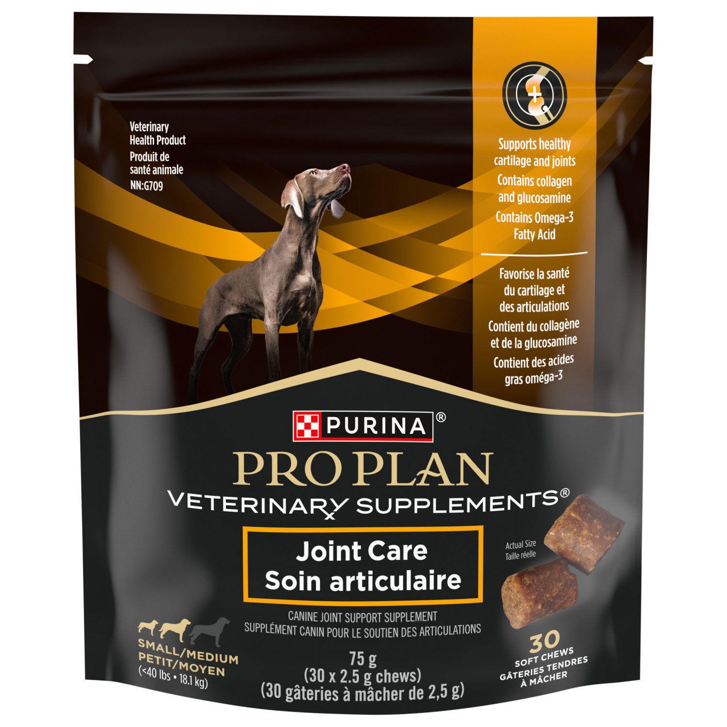 PROPLAN - Veterinary Supplements Joint Care Canine Soft Chews, Format: 75g