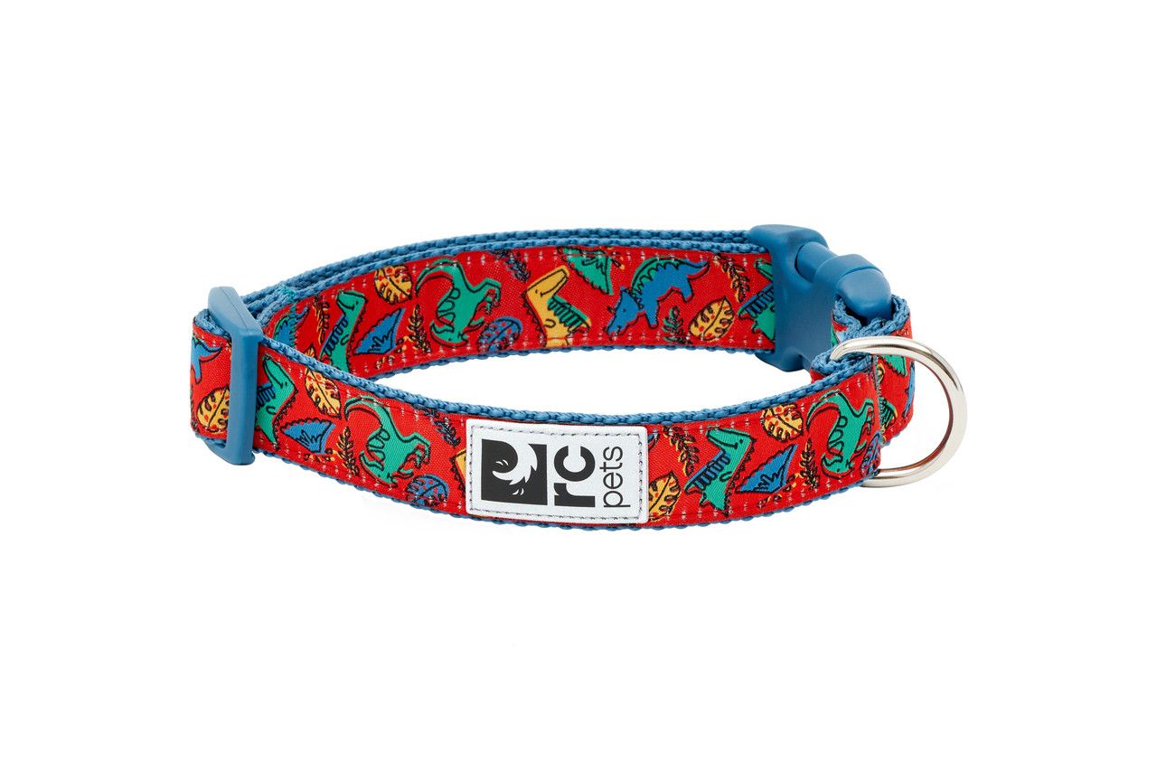 RC PETS - Collier en Nylon Clip Jurassic Pack, Size: XSmall