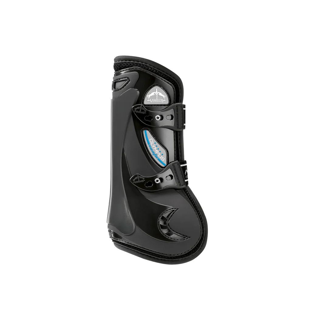 VEREDUS - Olympus Vento Front Tendon Boots, Size: Medium, Color: Noir