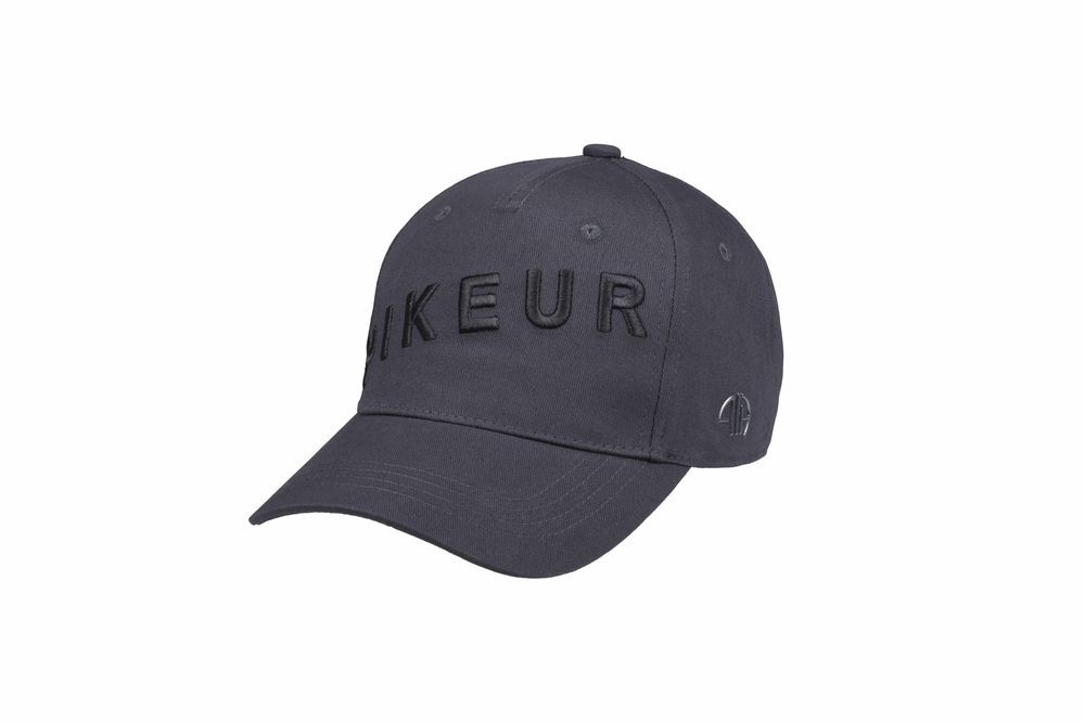 PIKEUR - Cap embroidered, Color: Deep Grey, Size: One size