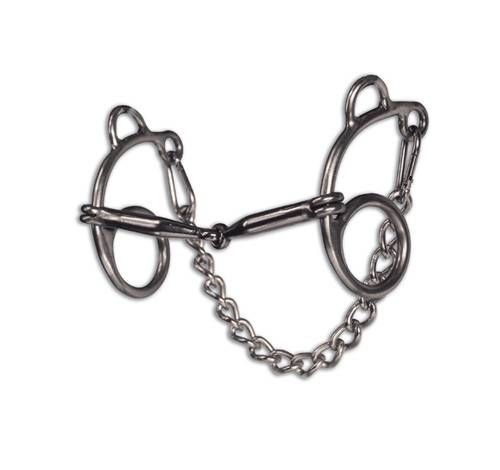 PROFESSIONAL&#39;S CHOICE - Route 66 Bit - Smooth Snaffle, Size: 5&#39;&#39;