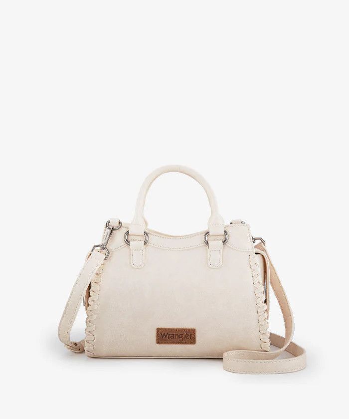 WRANGLER - Tan Braided Tote Bag, Format: 10&quot; x 4&quot; x 7&quot;