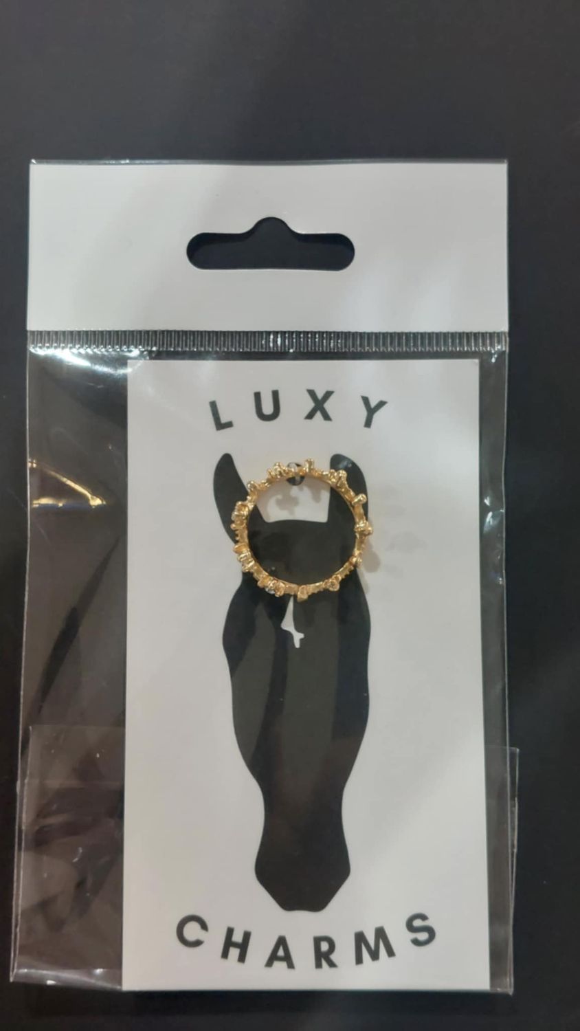 LUXY CHARMS - Small Crown for Forelock, Color: Gold