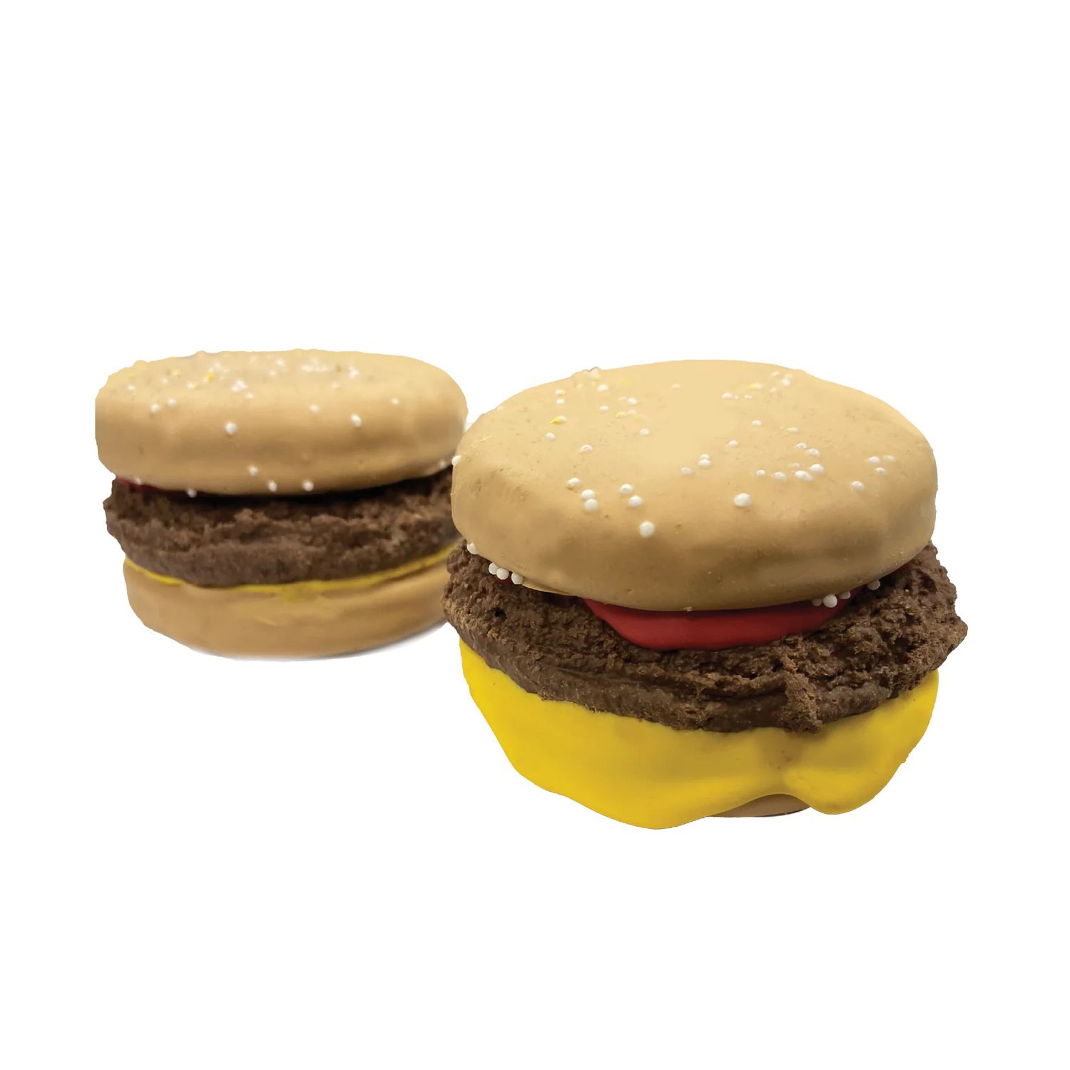 BOSCO &amp; ROXY&#39;S - 3D Burger Slider Handmade Cookies, Flavor: Pomme &amp; Cannelle