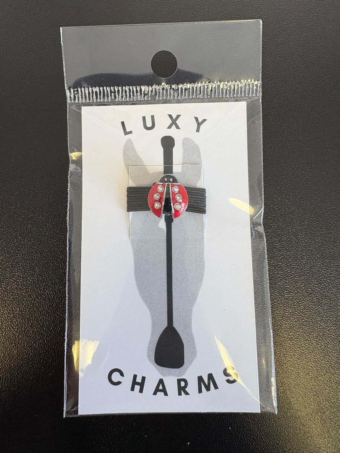 LUXY CHARMS - Whip Charm Ladybug, Color: Rouge