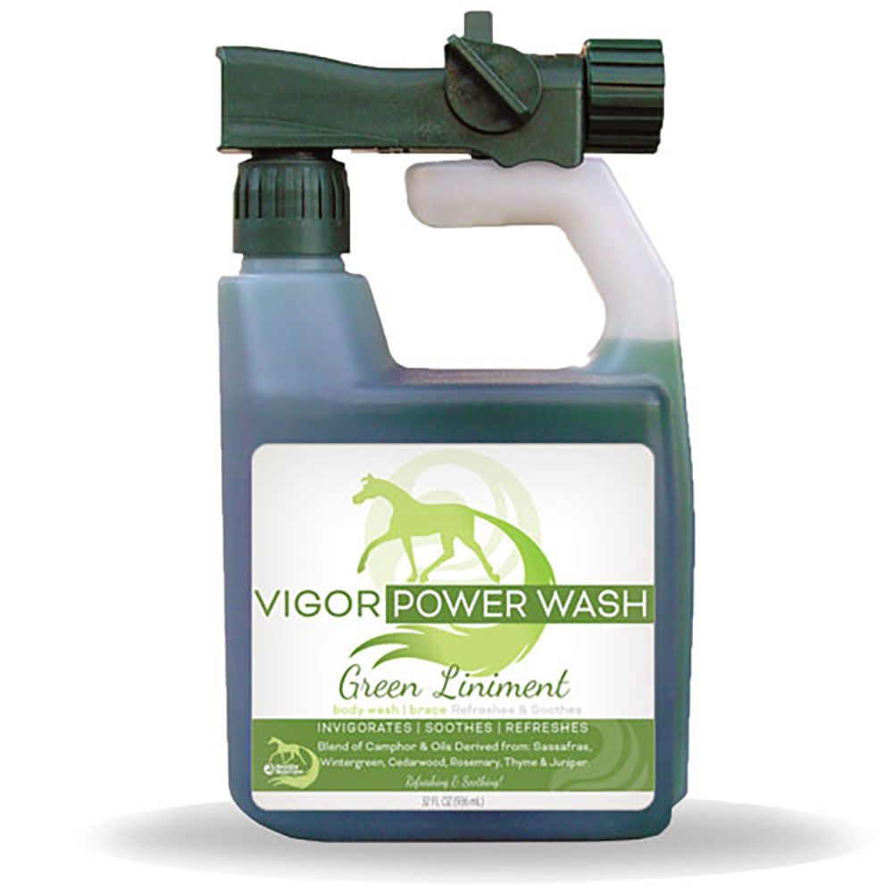 HEALTHY HAIRCARE - Vigor Power Wash Green Liniment, Format: 32oz