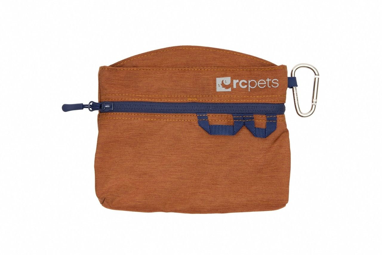 RC PETS - Caramel Heather Quick Grab Treat Bag, Size: 8&#39;&#39; x 7.25&#39;&#39;