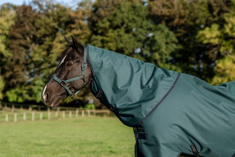 HORSEWARE - Amigo Ripstop Hood 900D 0G Dynasty Green/Navy/Silver