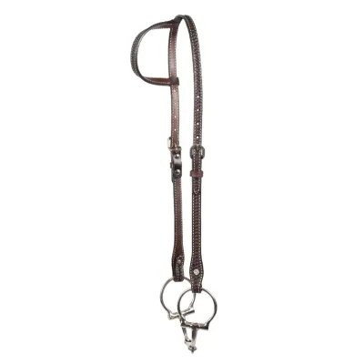 WESTERN RAWHIDE - Country Legend Basketweave One Ear Headstall