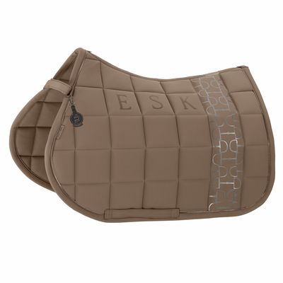 ESKADRON - Saddle Pad Big Square Softshell Platinum Jump Smoky Taupe